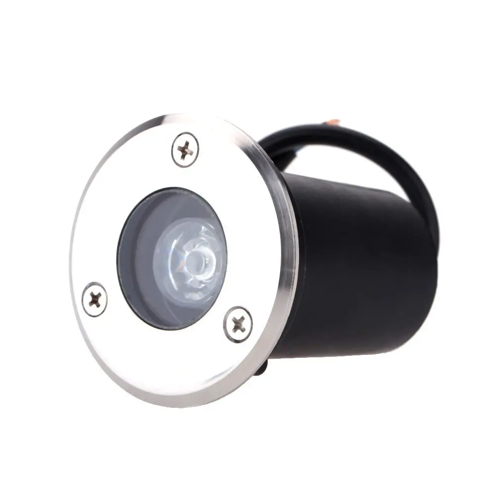 

Wide Voltage 1w underground light AC85-265v LED Outdoor Garden Underground landscape Buried Light Flood Lamp Waterproof