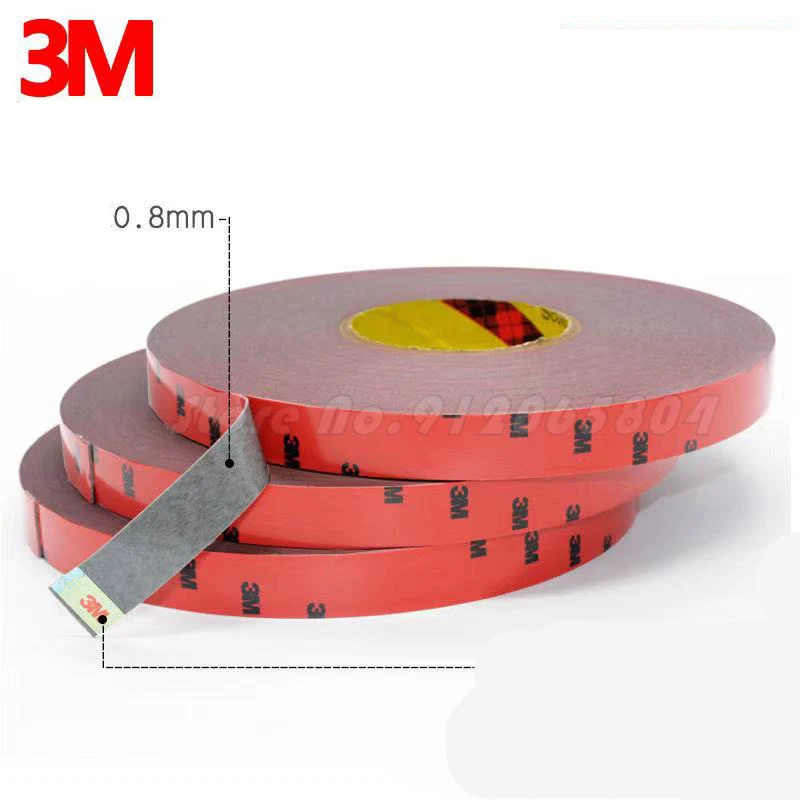 3M Strong Heavy Duty Super Strength Double Sided Tape Foam Home Permanent Doppelseitiges Stickers For Car Hardware Tools Super