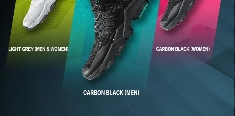 Rax Hiking Shoes Women Summer Big Size Breathable Ligjtweight Women Jogging Shoes Outdoor Sports Sneakers Female Antikid Shoes