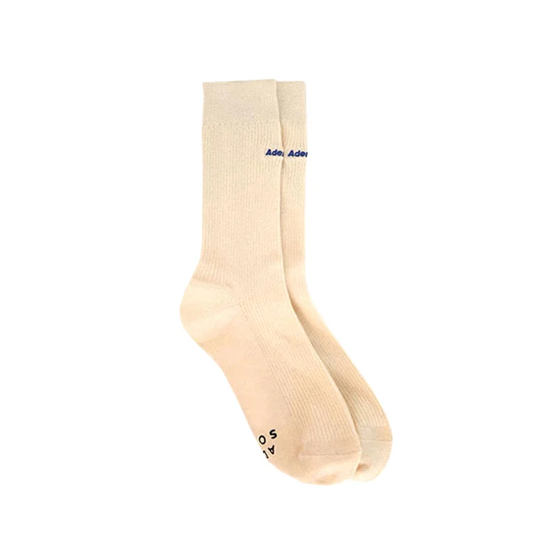 

Носки-скейтборды Adererror для мужчин и женщин, хлопковые спортивные японские носки для скейтборда, черные/белые модные парные