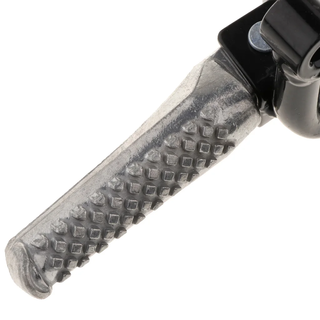 

Pair Universal Motorcycle Foot Pegs Bracket Foot Rests Fit for