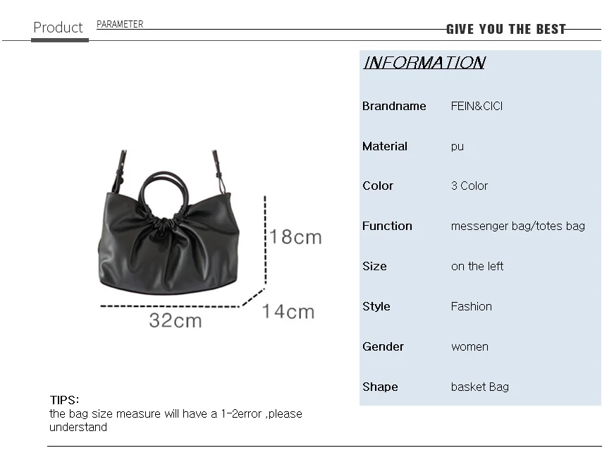 

Women bucket totes bag pu leather ruffles crossbody bag MAXI large capacity messenger bag camel beige black shoulder bag