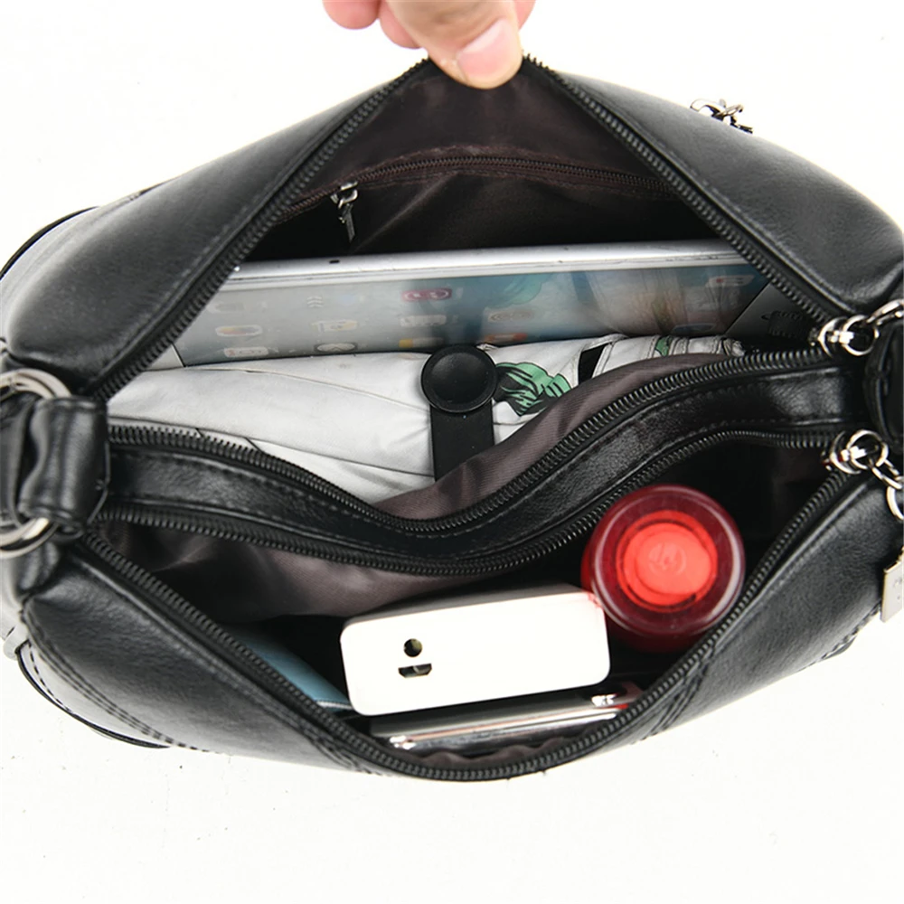 

Ladies Tote Bag Soft Leather Luxury Handbags Women Bags Designer Female Shoulder Messenger Hand Bags For Women 2020 Sac A Main