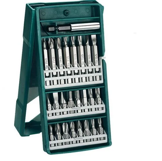 BOSCH 25in1 Bits Kit Электрическая мини-отвертка BOSCH GO 3,6 В, литий-ионная аккумуляторная батарея, Аккумуляторная дрель с набором сверл - Цвет: BOSCH 25in1 Bits Kit