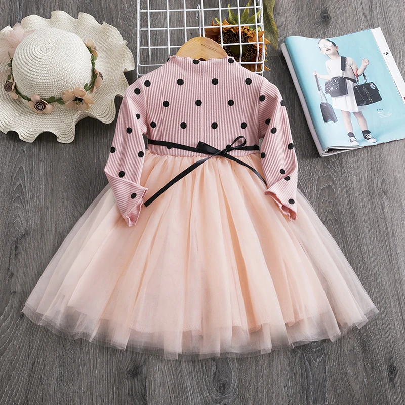 Платье для маленьких девочек Vestido Infantil Одежда новорожденных Зимнее платье