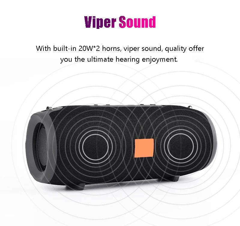 TG118 40 Вт Bluetooth динамик высокой мощности портативный динамик звуковая панель для компьютера музыка Playe центр бум бокс Bluetooth колонка FM