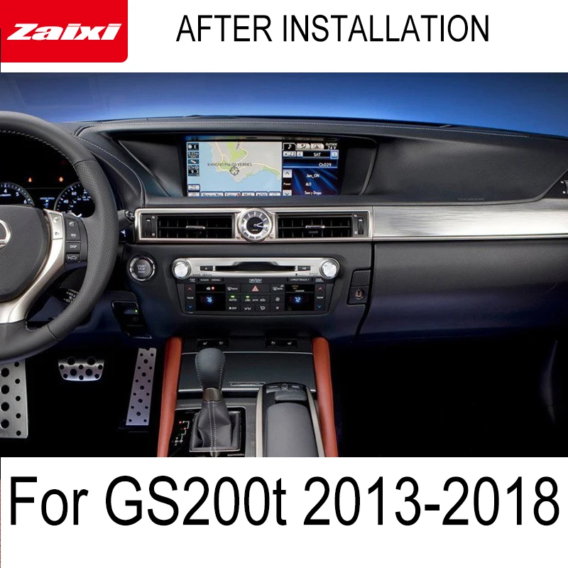 Автомобильный мультимедийный плеер на Android для Lexus GS 200t 250 2013 2018 стерео радио GPS