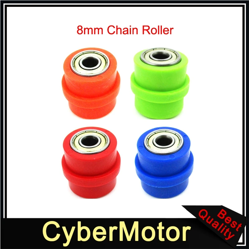 Натяжной ролик 8 мм для мотора Pit мотоцикла мотокросса квадроцикла 4 колеса