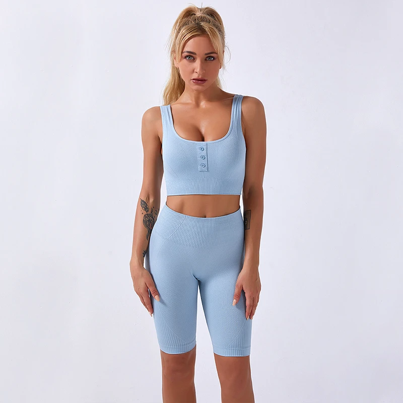 Женский спортивный комплект TWOTWINSTYLE эластичный Быстросохнущий из жилета с