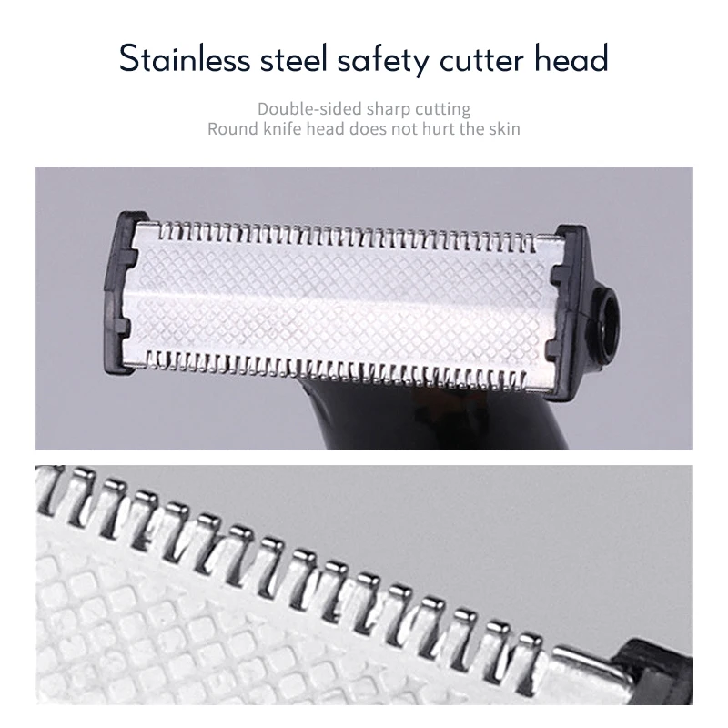 Электробритва Kemei с одним лезвием двустороннее острое лезвие для