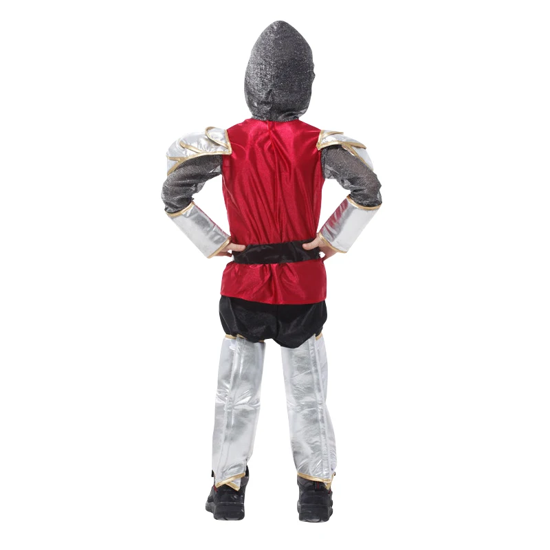

Kids Child Costume Greek Roman Warrior Knight Christmas For Boys Halloween Carnival Birthday Party Fancy Dress No Weapon