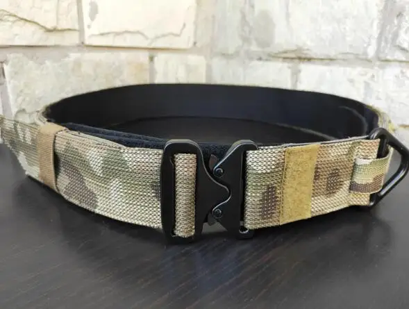CS открытый военный армейский пояс-борец черный Охотничий пояс стрелка