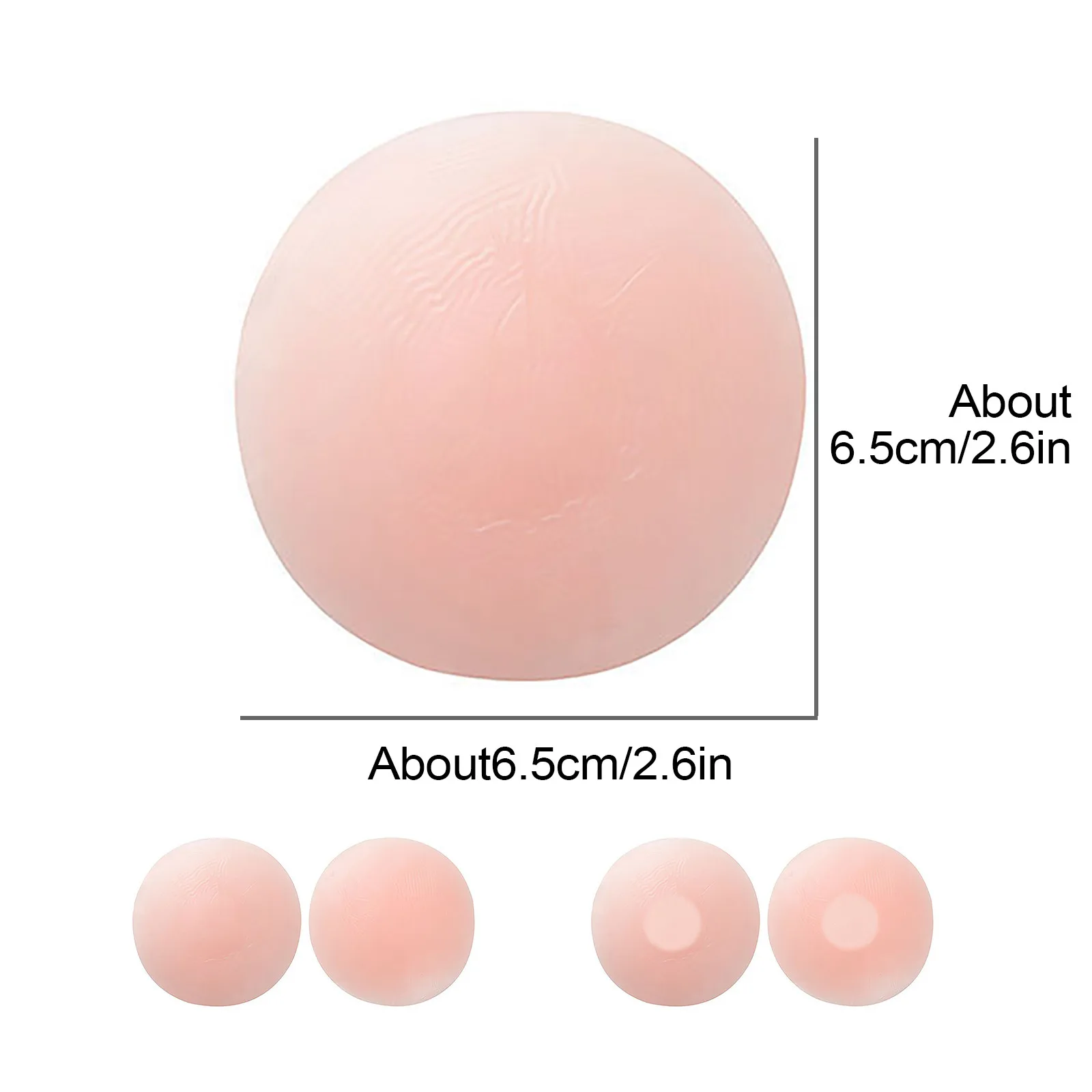 

LazyKing Reusable Self Adhesive Silicone Breast Nipple Cover Bra Pad Invisible Petals Pasties Women Accessories Stickers 2 PC