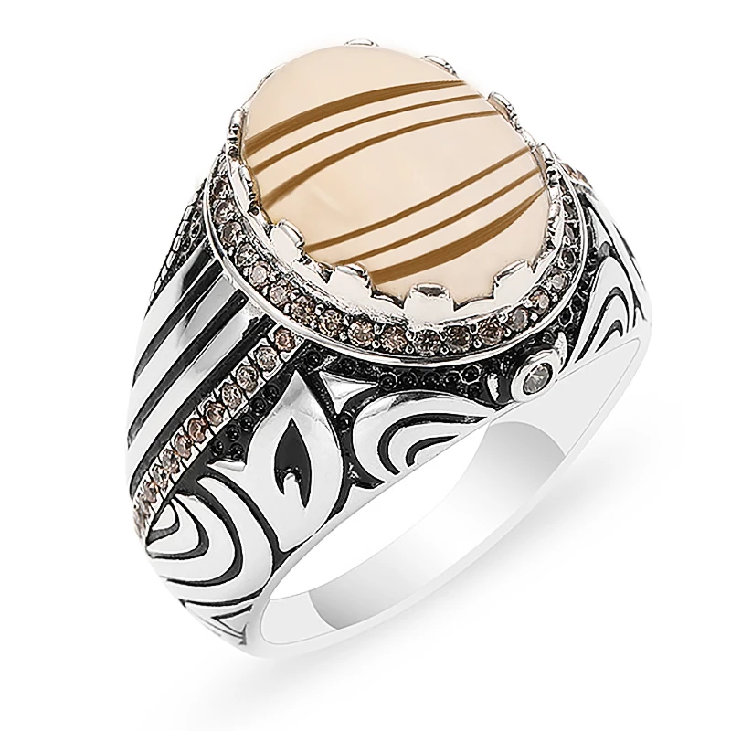 Retro Luxury Natural Red Stone Turkish Handmade Crown Ring Is Suitable for Men and Women Fashion Trend Banquet Jewelry Gifts Retro Luxury Natural Red Stone Turkish Handmade Crown Ring Is Suitable for Men and Women Fashion Trend Banquet Jewelry Gifts