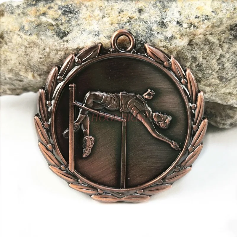 

Men's High Jump Medal Club School Factory Activity Sports Medal 2021