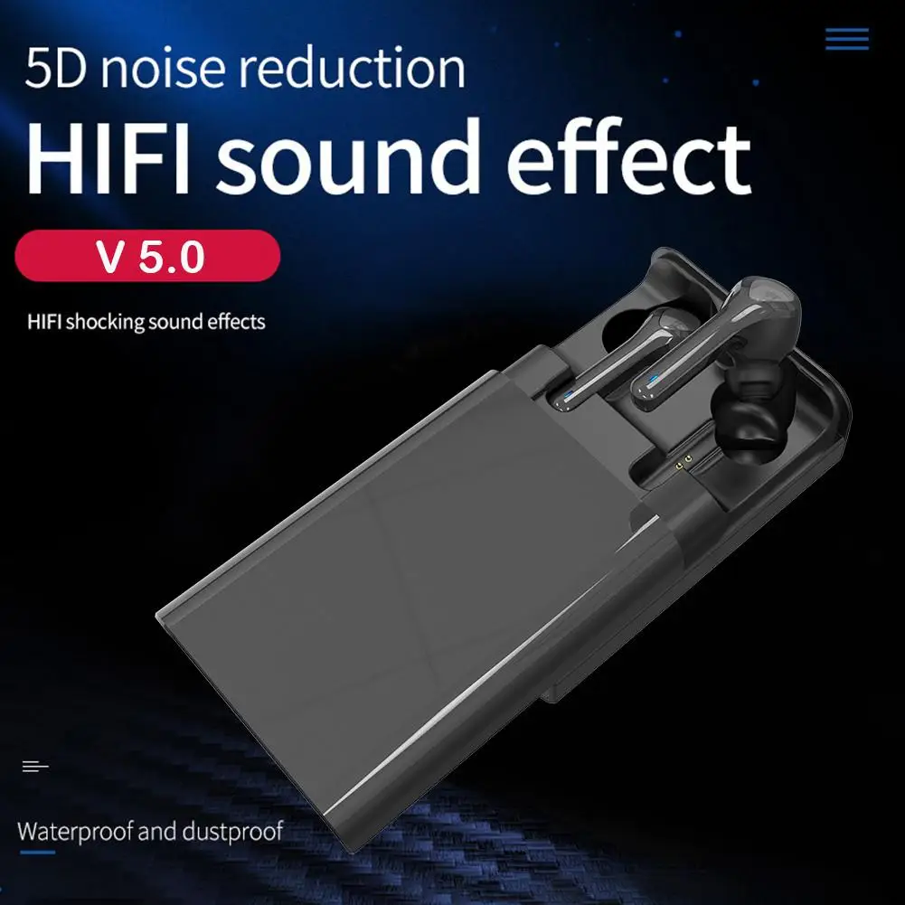 

Hot Sale Earphones Skillful Manufacture G9 TWS Wireless Bluetooth 5.0 In-ear Earphones with Digital Display Charging Box