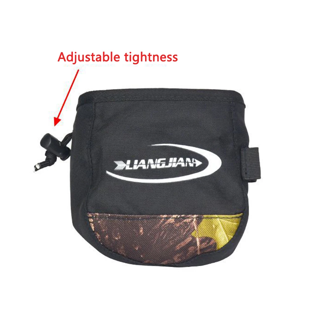 Portable Canvas Archery Bow Release Bag Quiver Adjustable Caliper Pouch Arrow Waist Storage Pocket for Hunting Shoot | Спорт и