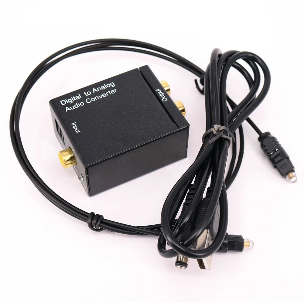 5VDC 1A 0 5 Вт цифровой аналоговый аудио конвертер коаксиальный Оптический Toslink L/R