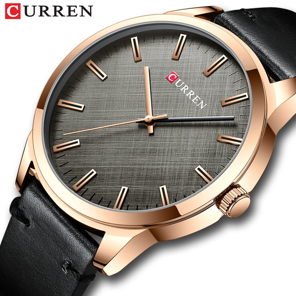 

2020 CURREN New Arrival Sport Watches Men Luxury Simple Leather Wristwatch For Man Business Quartz Clock Relógio masculino 8386
