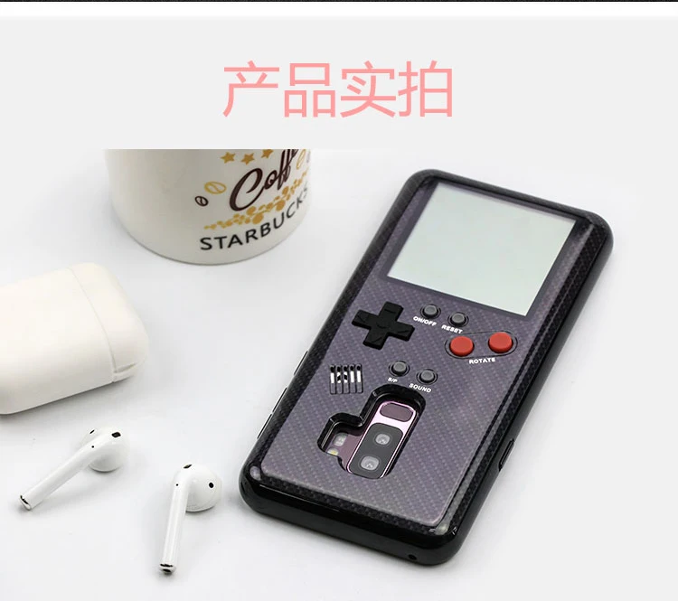 Чехол для мальчика Teris Gameboy чехол для телефона для samsung Galaxy S8 S9 Plus чехол для игрового мальчика для Iphone 6 7 8 Plus X Xs Max Xr Capa