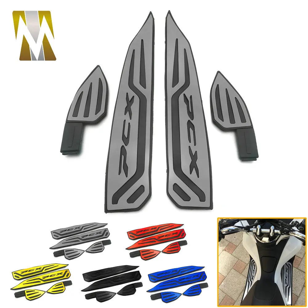 Подножки для мотоцикла из модифицированного алюминия PCX125 PCX150 PCX155 коврики