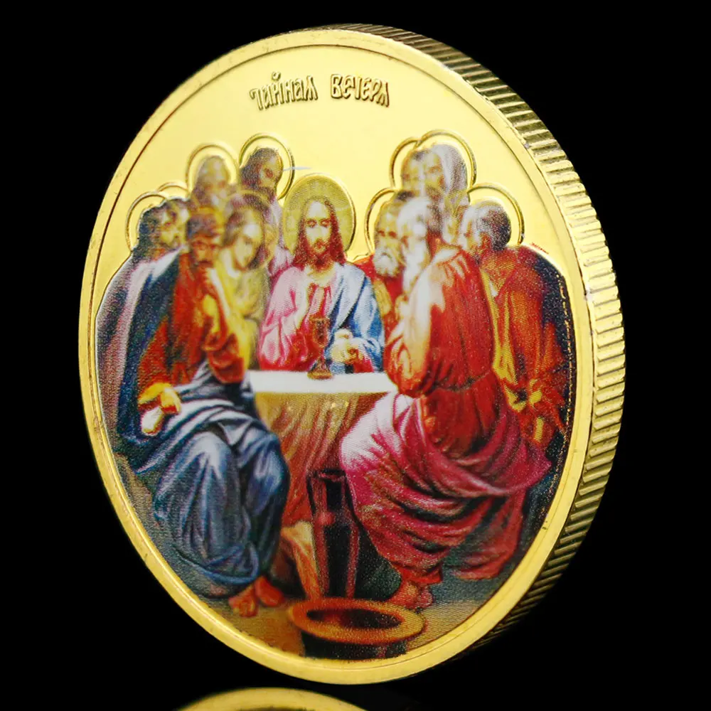 

Elizabeth II Souvenir Norfolk Island Gold Plated Coin Collectible Gift Commemorative Coin Jesus Coin