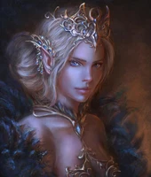 jmine div 5d elf fairy goddess queen full diamond painting cross stitch kits art high quality portrait 3d paint by diamonds