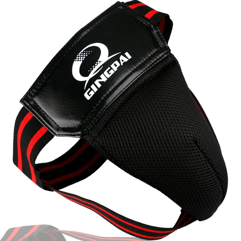 GINGPAI дети взрослые Groin протекторы Sanda MMA TKD каратэ боксерская защита бандаж Стринги