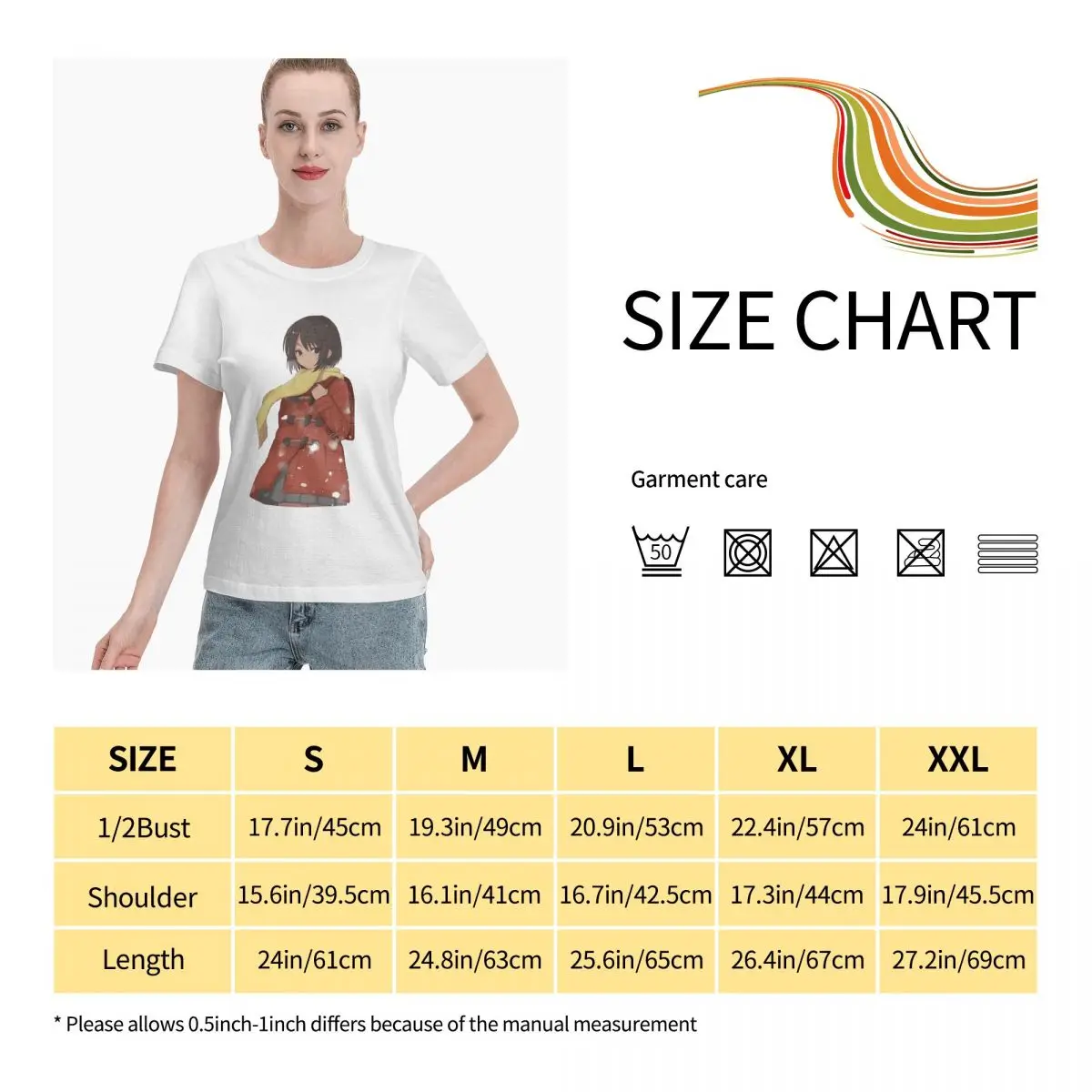 

Anime Fans Satoru Fujinuma 6 woman's T Shirt Micro play Short sleeveRound neck T-shirt