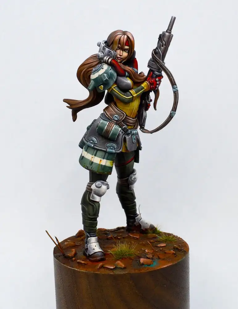 1:24 модельная фигурка из смолы разобранный Неокрашенный набор // G611 (без