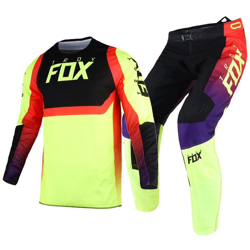 Hot Sale!2021 MX ATV 360 Voke Gear Set Motorcycle Motocross Racing DH MTB Enduro Dirt Bike Cycling Jersey Pants Combo | Автомобили и