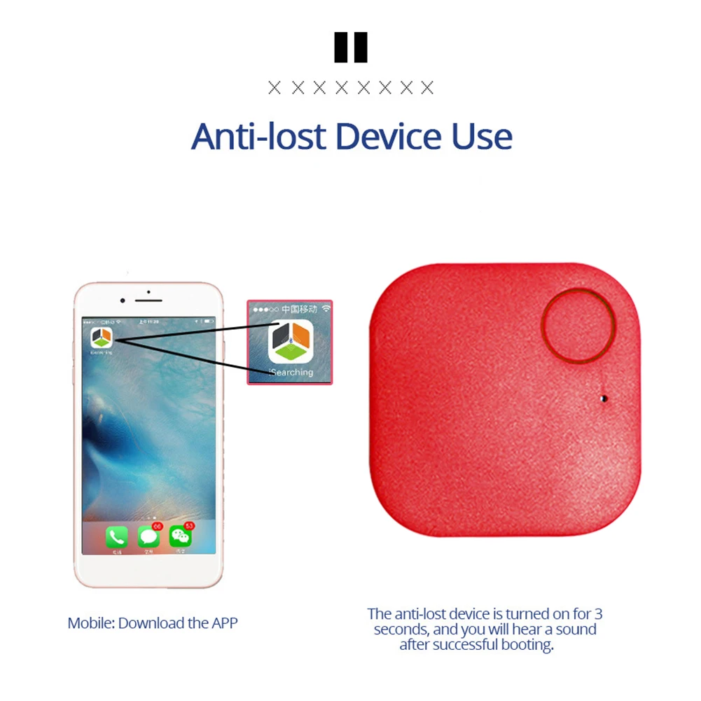 

Универсальный мини-трекер для автомобиля, Компактный Квадратный Автомобильный GPS-навигатор с поддержкой Bluetooth, с защитой от потерь