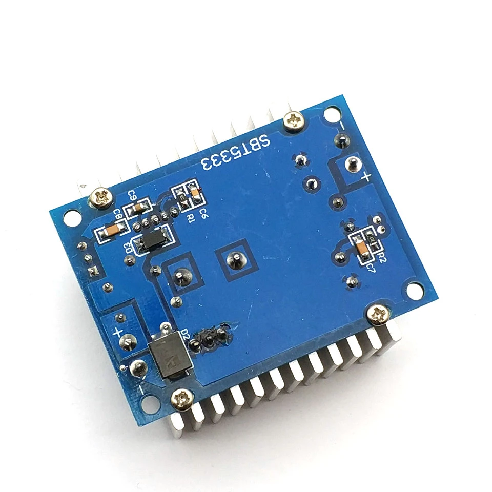 DC Высокая мощность низкая пульсация 12A Регулируемый понижающий модуль 95%