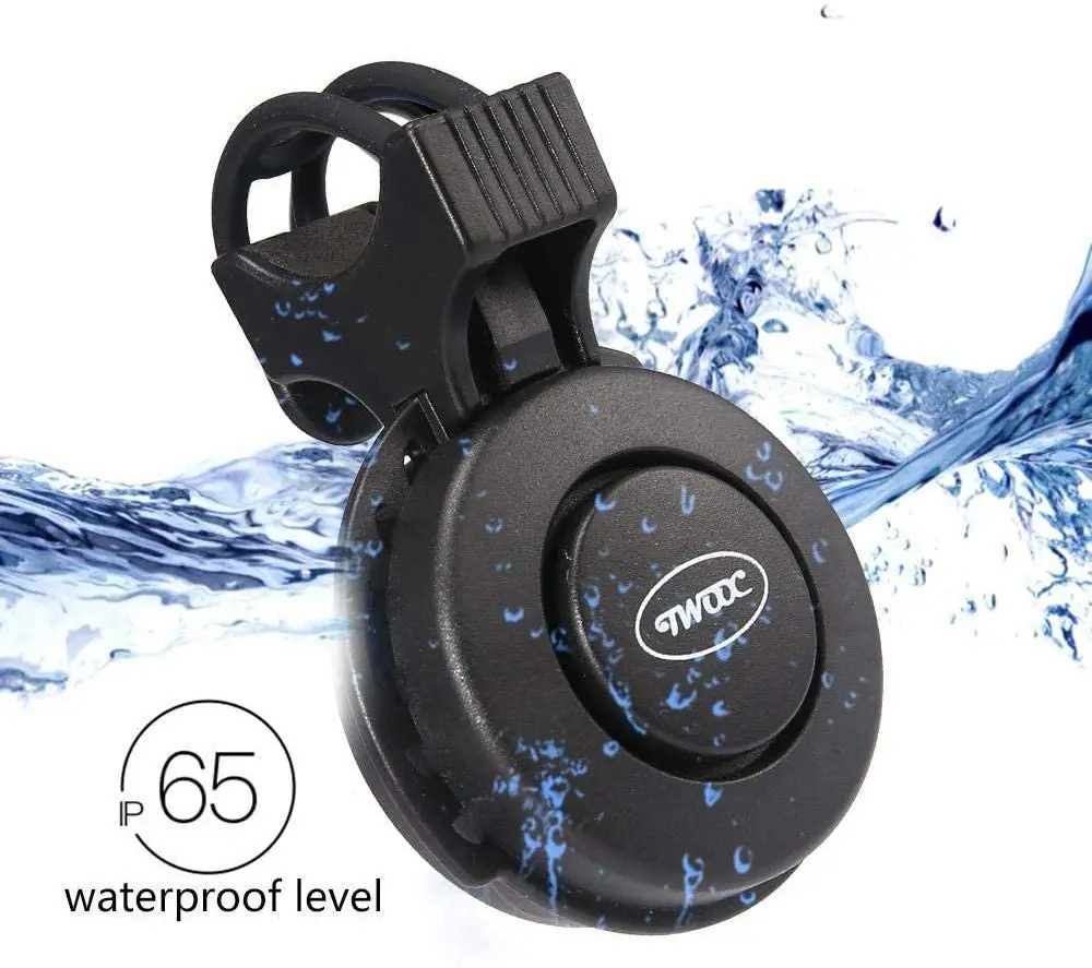 Велосипедный колокольчик Электрический 120 дБ Невидимый дорожный велосипед USB