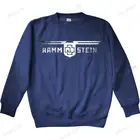 Толстовка RAMSTEIN с капюшоном, Германия, с металлическим ремешком, с круглым вырезом, худи, осень-весна