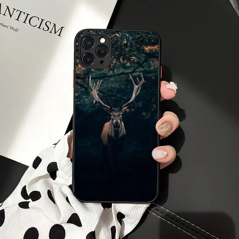 TOPLBPCS Олень Охота камуфляжный чехол для телефона iPhone 11 12 13 mini pro XS MAX 8 7 6 6S Plus X 5S SE 2020