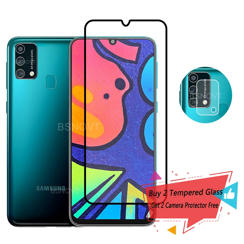 2 шт Стекло для Samsung Galaxy F41 защита экрана полное покрытие закаленное стекло для Samsung F41 стекло для Samsung F41 SM-F415F/DS