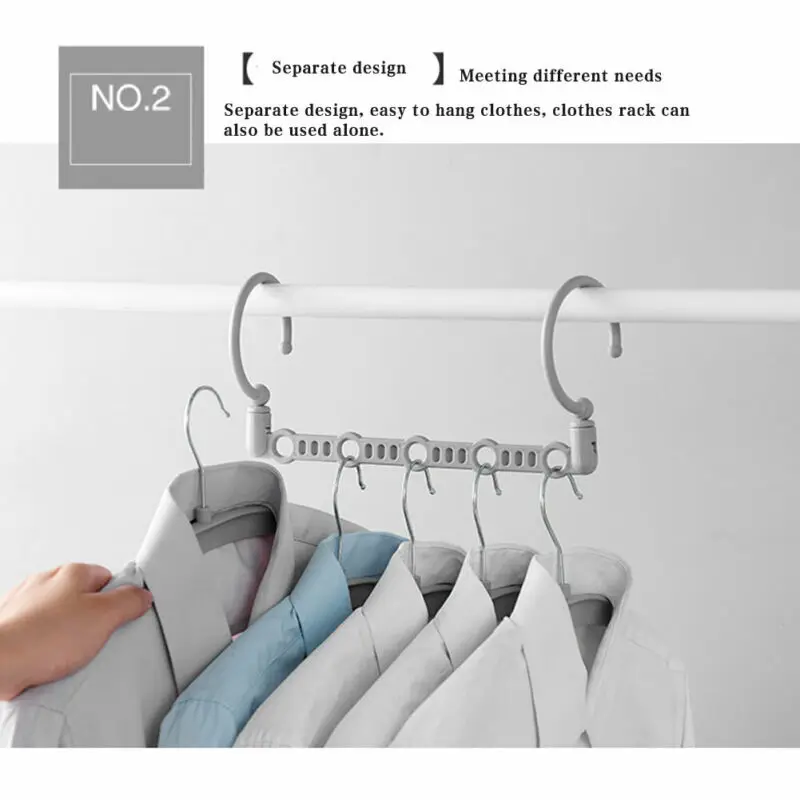 Hot Magic Space Saving вешалка для одежды с крючком органайзер шкафа гардероба/BY | Дом и сад
