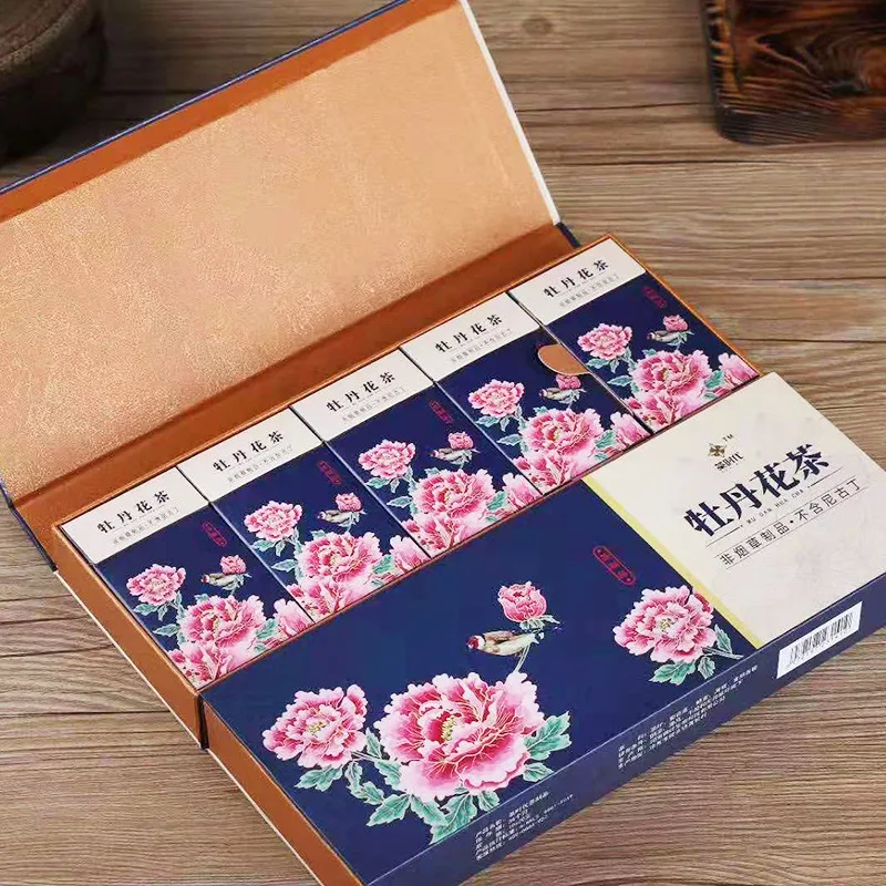 Пион чай сигарета тонкий табак Подарки для женщин мужчин курить без никотина