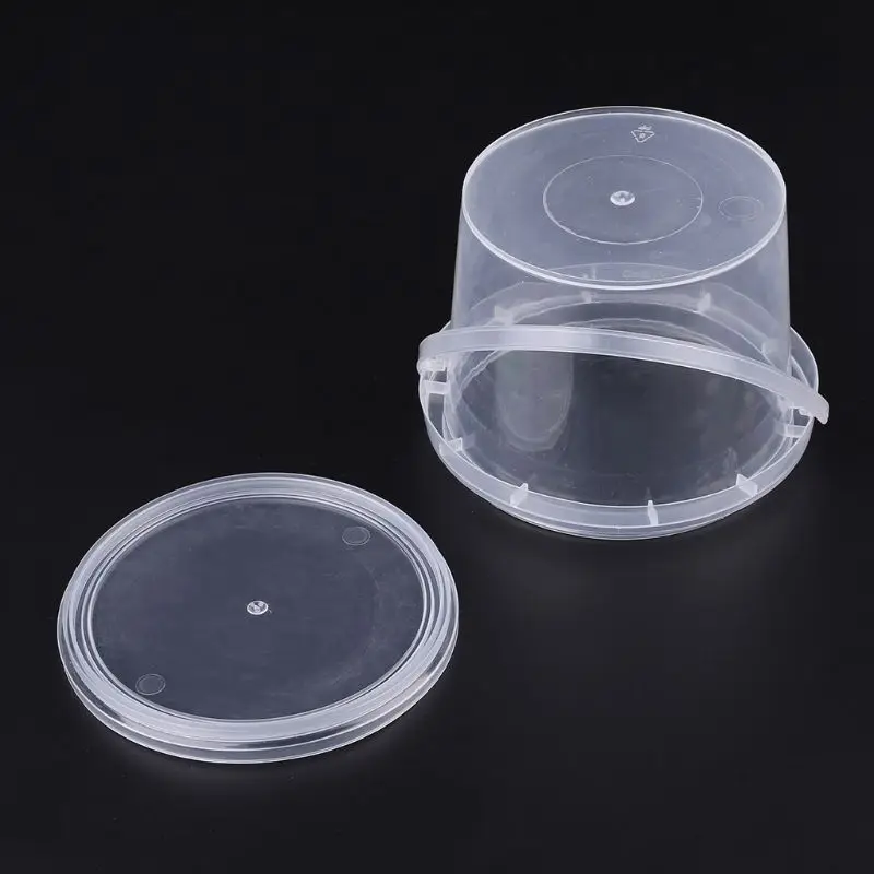 Portable Slime Storage Container Barrel Foam Ball Organizer For Light Clay Mud 0.5L | Красота и здоровье