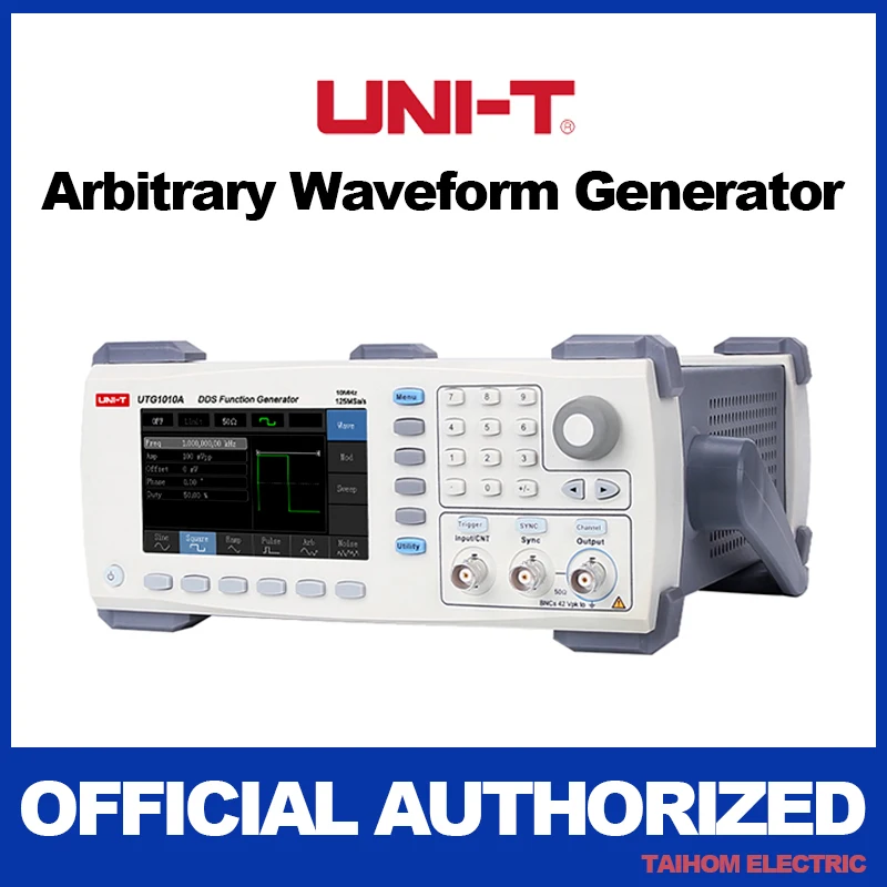 UNI T генератор сигналов UTG1010A Функция произвольной формы 1 канал 125 мс/с частота