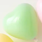 Зеленый 10 шт. 10-дюймовый шар Макарон латексный шар с днем рождения воздушные шары Свадебные шары для украшения деятельности вечерние принадлежности для фона - Цвет: Зеленый