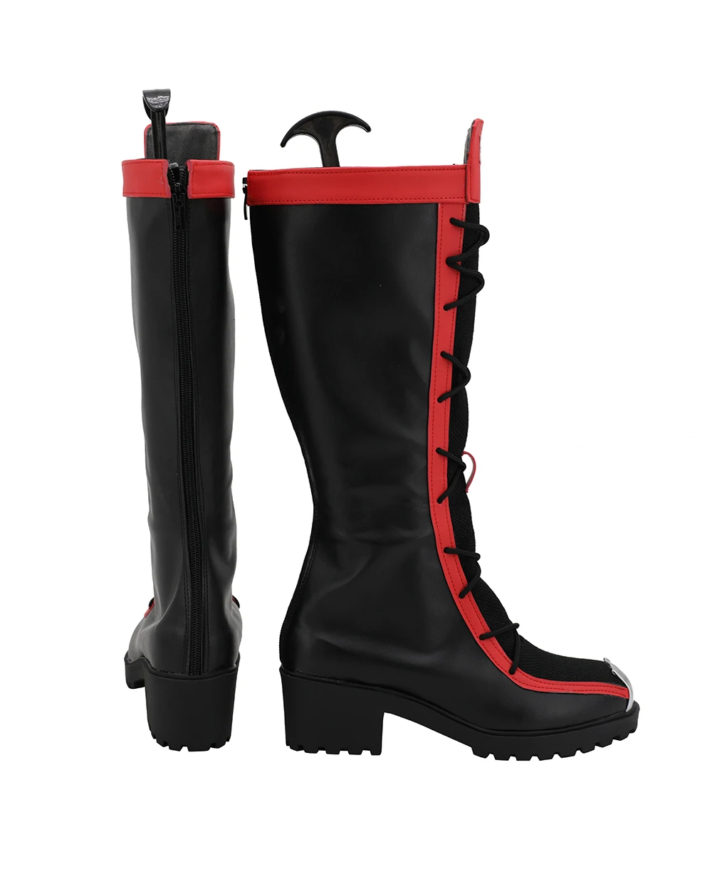 Сапоги для косплея arknight Beehunter на высоком каблуке кожаная обувь изготовленная