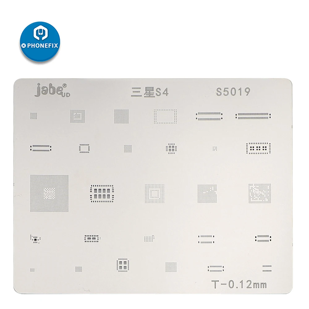 Набор трафаретов для реболлинга BGA IC Chip Samsung S4 S5 S6 S7 S8 Note 3 4 5 6 | Инструменты