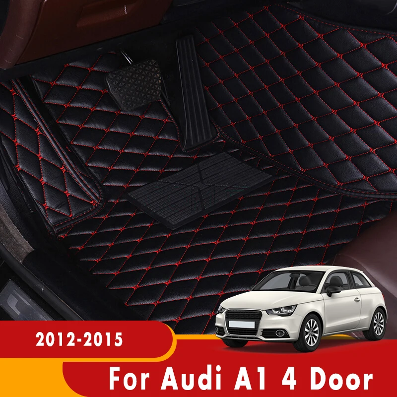 

Ковры для Audi A1, 4 двери, 2015, 2014, 2013, 2012, 2011, автомобильные коврики, аксессуары для интерьера автомобиля, водонепроницаемые напольные коврики на ...