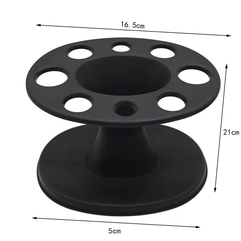 

1pc Round Stand Salon Brushes Scissors Iron Roll Comb Accessories Holder Hair Styling Tools