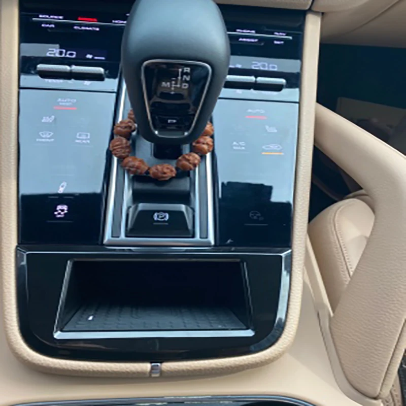 Стайлинг автомобиля для Porsche Cayenne 15 19 аксессуары интерьера беспроводное зарядное
