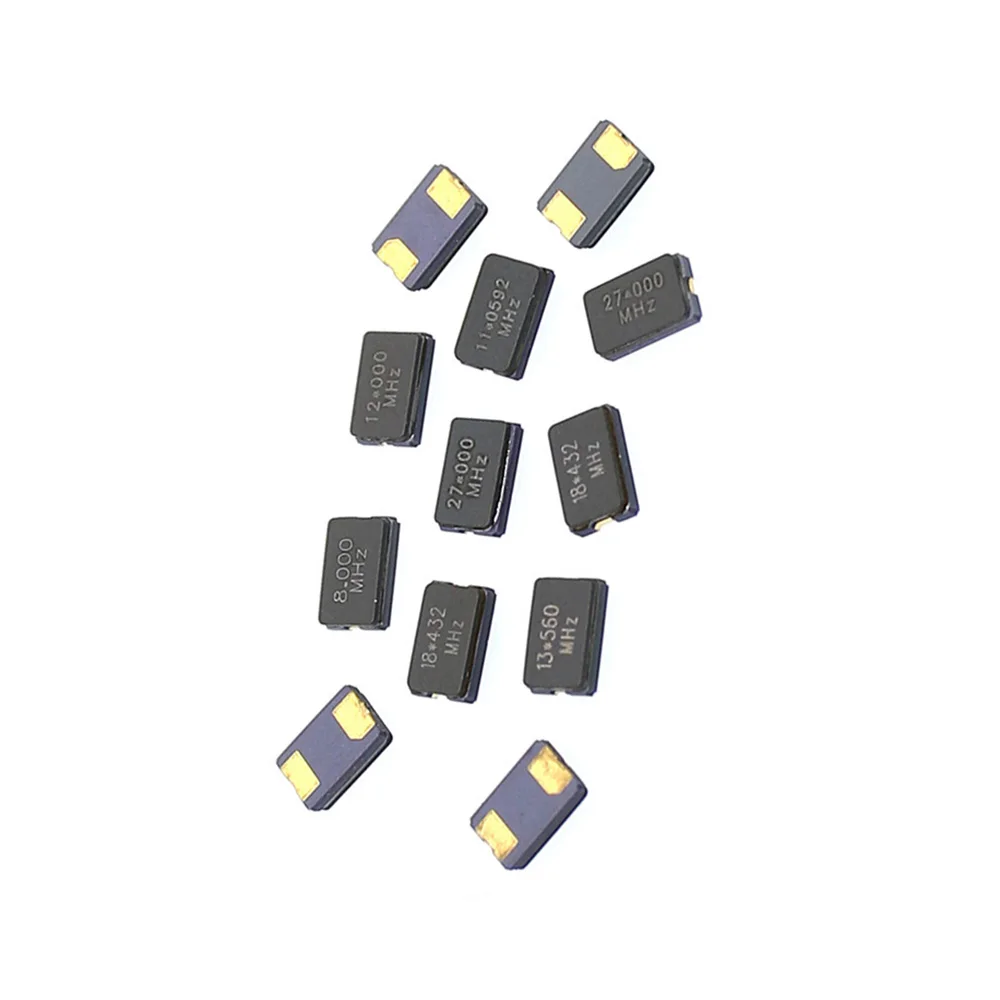

10PCS/LOT 5032 Passive SMD Crystal Oscillator 2PIN Quartz 8Mhz 9.84375Mhz 10Mhz 11.0592Mhz 12Mhz 13.56Mhz 16Mhz 20Mhz 40Mhz