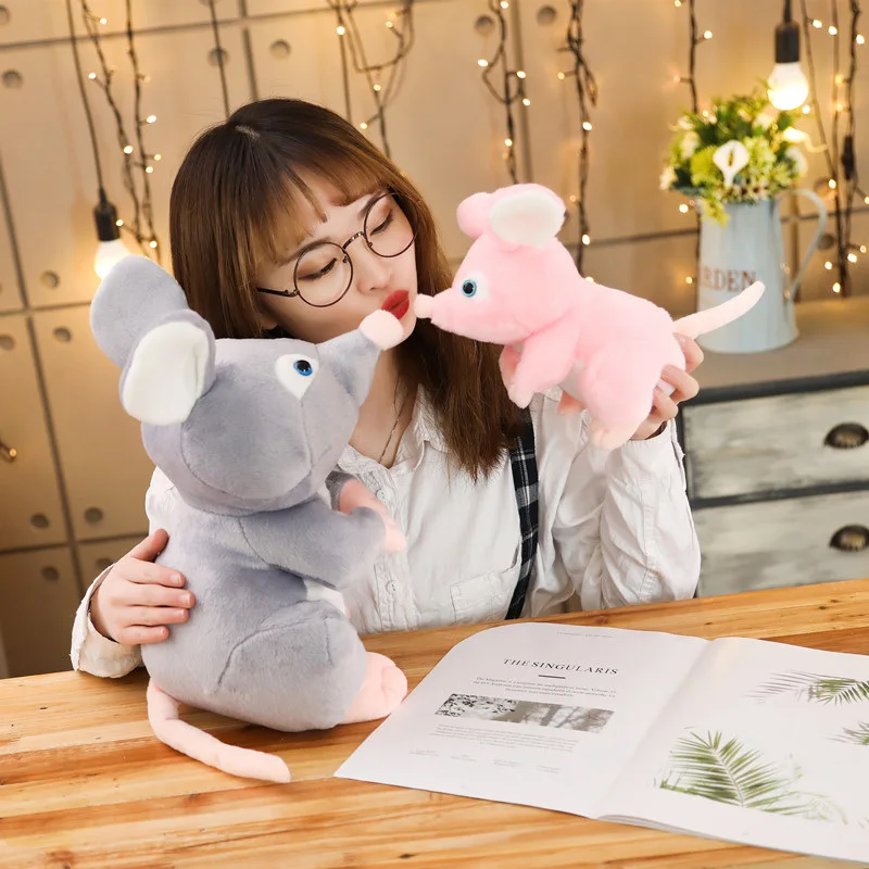 

25-40cm New product cute soft mouse Couple Plush doll Small animals Stuffed toys Pillow Baby kid gifts