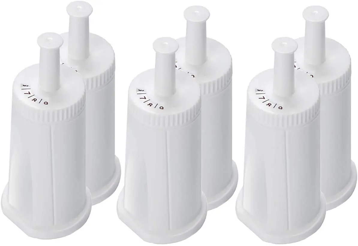 

6 Pack Replacement Water Filter Compatible With Breville Sage Claro Swiss For Oracle Barista Bambino Espresso Coffee Machine
